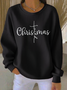 Christmas Loose Printing Casual Sweatshirt