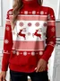 Christmas Casual Turtleneck Loose Sweater