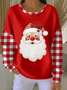 Christmas Casual Printing Sweatshirt