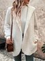 Casual Hoodie Trench Coat