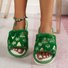 All Season Christmas Fleece Casual House Slippers
