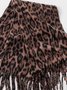 Winter Leopard Print Faux Cashmere Versatile Thick Shawl/scarf/neck Warmer