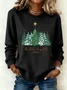 Women's Christmas Faith Print Hoodie