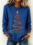 Women'S Casual Faith Print Sweatshirt