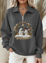 Women's Nativity Faith Print Sweatshirt