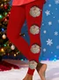 Printing Tight Christmas Casual Leggings