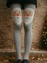 Women's Home Wear Christmas Party Slim Fit Knitted Warm And Comfortable Leggings