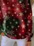 Christmas Crew Neck Casual Sweatshirt