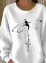 Vintage Dragonfly Loose Sweatshirt