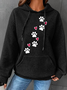 Casual Heart/Cordate Loose Hoodie