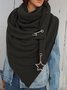 zolucky Cotton-Blend Casual Scarf