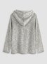 Women Casual Printed Long Sleeve Sweatshirt