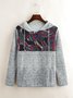 Women Casual Printed Long Sleeve Sweatshirt