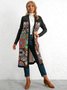 Vacation V Neck Loosen Knit coat