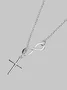 Silver Bowknot Necklace
