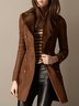 Fit Casual Shawl Collar Overcoat