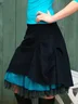 Casual Cotton-Blend Skirt