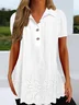 Shirt Collar Regular Fit Top