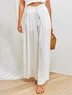 Loosen Plain Casual Pants