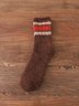 Casual Home Daily Striped Pattern Thickened Flannel Socks Autumn Winter Thickened Accessories