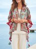 Vacation Tassel Loose Others Other Coat