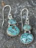 Vintage Simple Turquoise Earrings