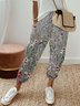 Floral Casual Loose Pants