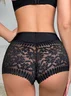 Lace Casual Plain Panty