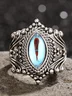 European and American new products hot selling ring women's ring fashionable marquise ring simple retro women's ring