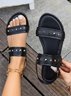 Summer Pu Casual Sandal