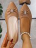 Casual All Season Pu Plain Shallow Shoes