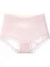 Lace ice high waisted breathable women's underwear