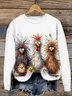 Thanksgiving Turkey Casual Sweatshirt