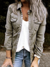 Striped Others Casual Jacket