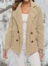 Buckle Loose Casual Jacket