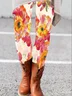 Floral Print Leggings