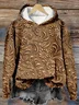 Vintage Loose 3D Printing Hoodie Hoodie