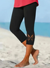 Women's Butterfly Spring Print Casual Leggings