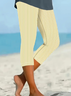 Women's Striped Spring Print Casual Leggings