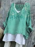 Plants Linen T-Shirt