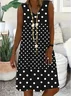 Regular Fit Casual Dress With No
