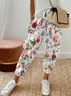 Women's Floral Print Casual Pants