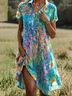 Cotton Regular Fit Casual Dress With No