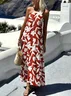 Regular Fit Casual Cotton Dress With No