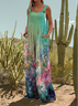 Others Gradient Pattern Boho Jumpsuit