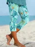 Women's Turtle Print Casual Leggings