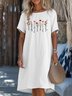 Regular Fit Casual Dress With No