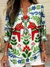 Simple Loose Cotton Blouse