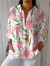 Women's Floral Print Casual Shirt