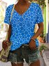 V Neck Casual T-Shirt